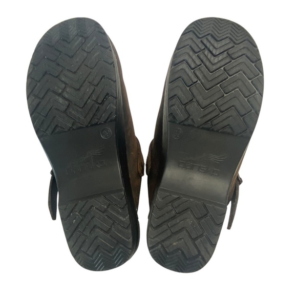 DANSKO Ingrid Slip On Mules Leather in Antique Brown Oiled Size 39 (US 8.5-9) - Picture 9 of 16